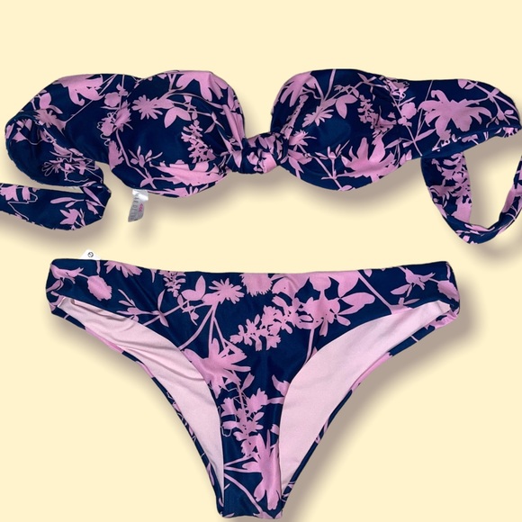 Mar de Lua Granada Two Piece Medium (Removable shoulder straps) - Picture 1 of 5